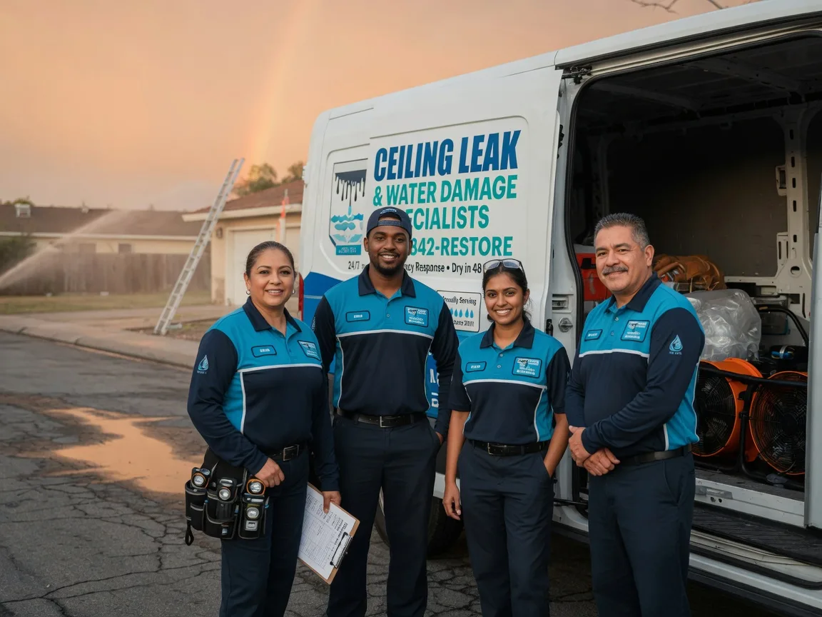 Ceiling Leak Cleanup company in Fairchild Air Force Base, WA