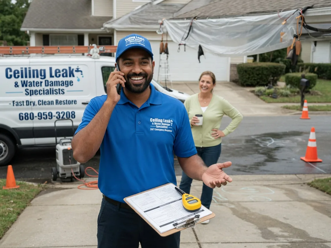 Ceiling Leak Cleanup Fairchild Air Force Base, WA FAQs