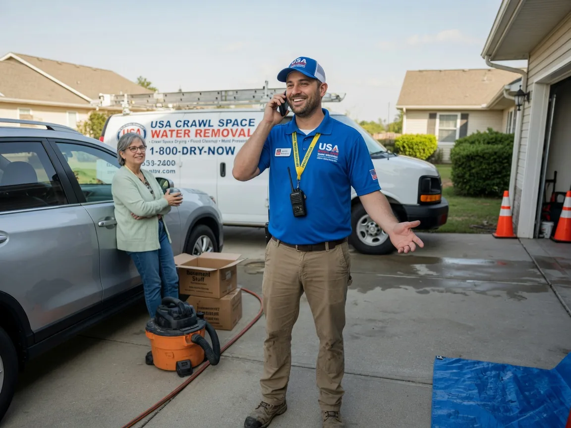Crawl Space Water Removal Fairchild Air Force Base, WA FAQs